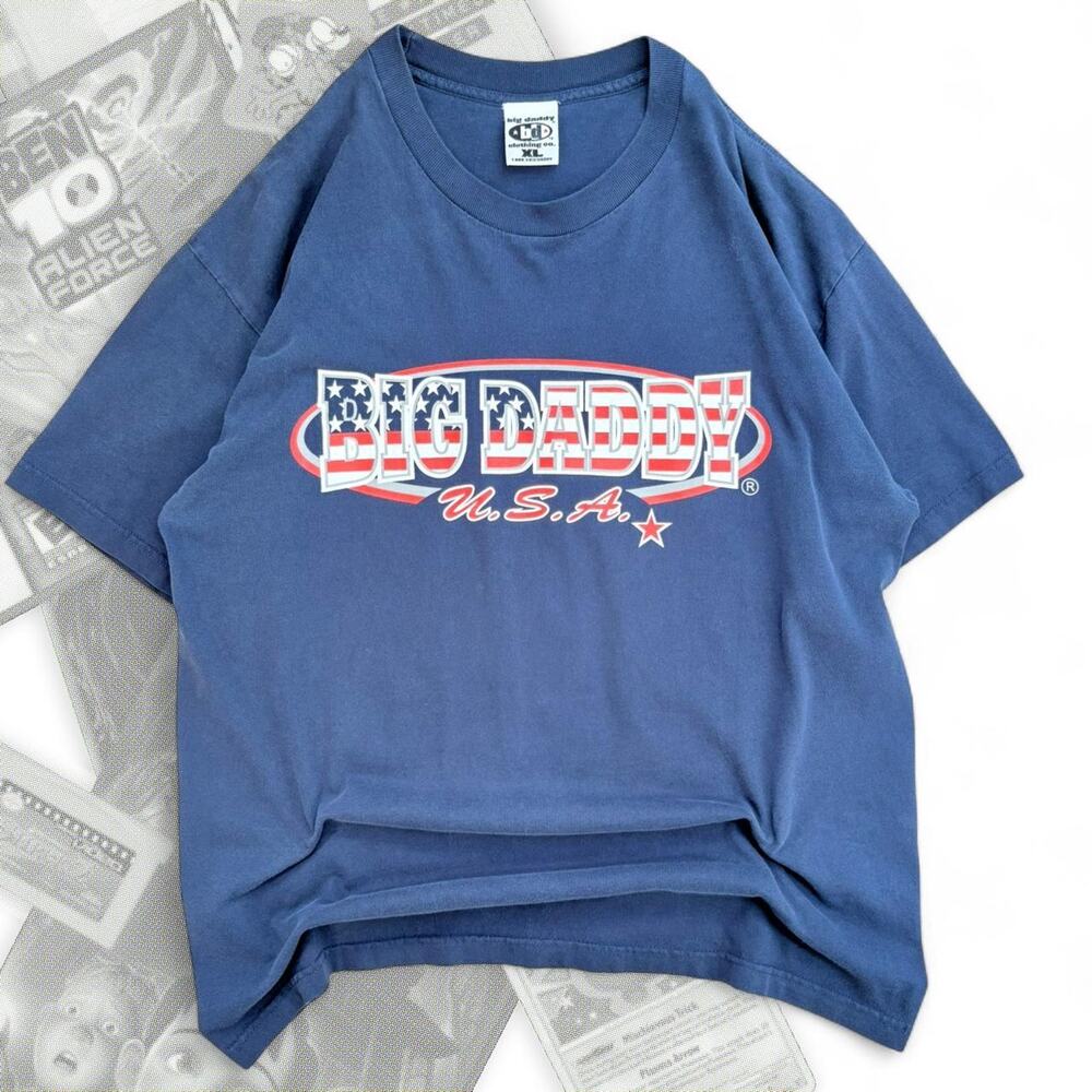 90’s Big Daddy Clothing Co USA Flag Graphic Tee
